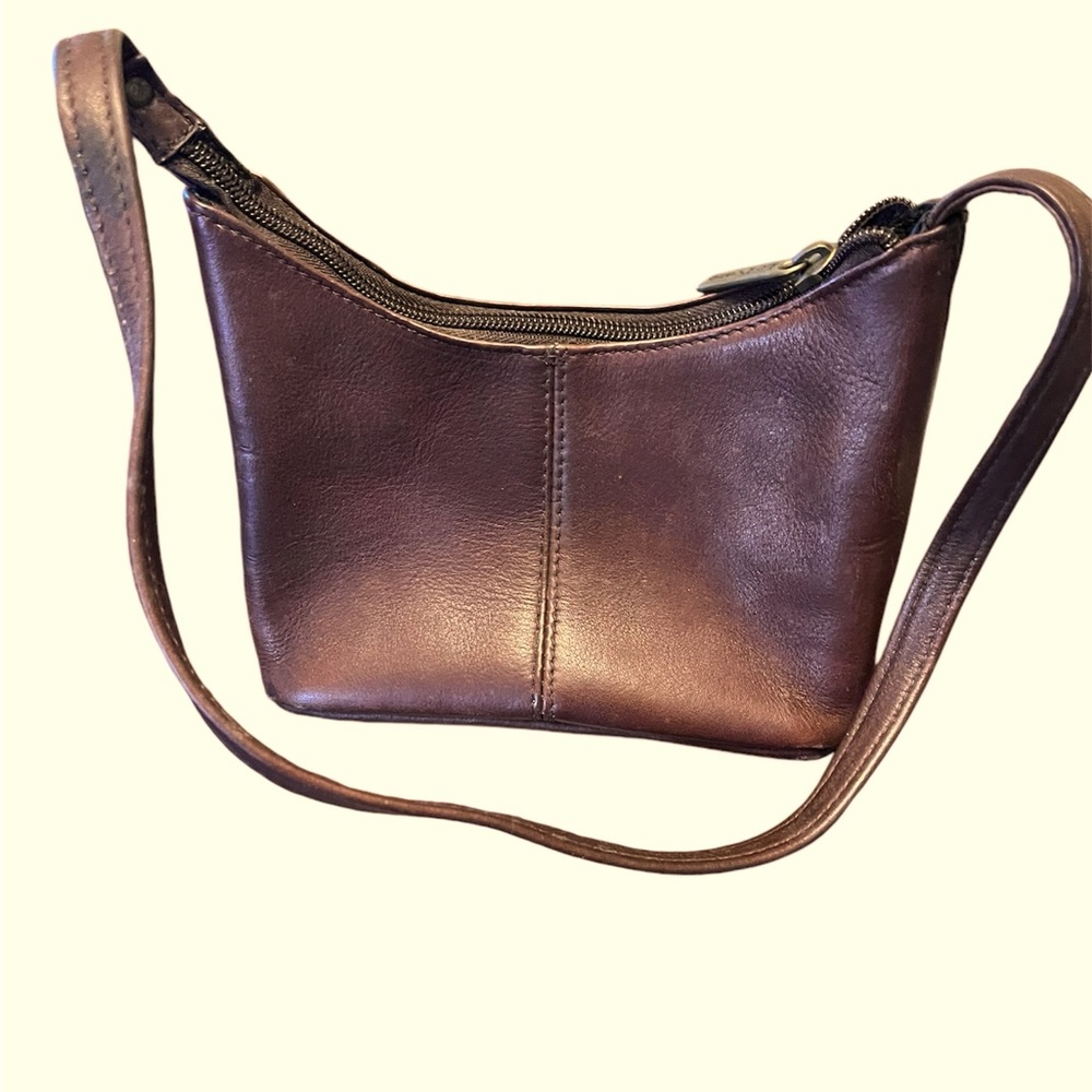 Leather mini bag